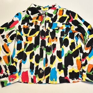 ERIN LONDON Paint Splatter Jacket